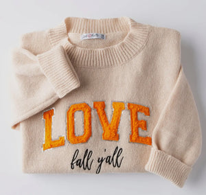 Love Fall Sweater