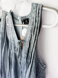 Dolly Denim Romper
