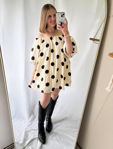 Pretty In Polka Dots Dress – Ever Soul LLC Boutique