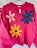 Pink Bloom Sweater