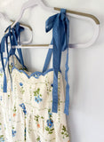 Blue Bloom Dress