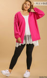 Pearly Pink Cardigan