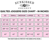 Quilted Pastel Joggers