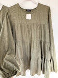 Sweet Olive Babydoll Top