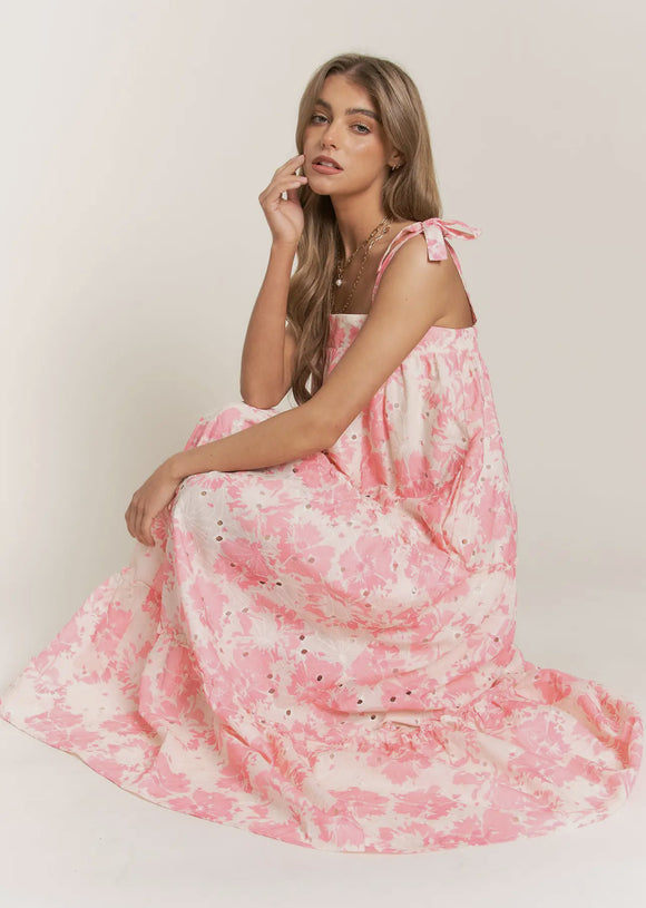 Sweet Rose Maxi Dress