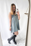 Dolly Denim Romper