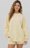 Butter Yellow Shorts Set