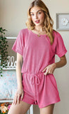 Hot Pink Romper