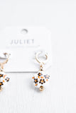 Autumn Bloom Huggie Hoops