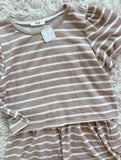 Sweet In Stripes Lounge Set
