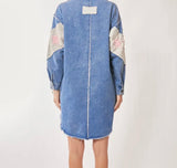 Starry Denim Dress