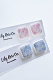 Vintage Floral Stud Earrings