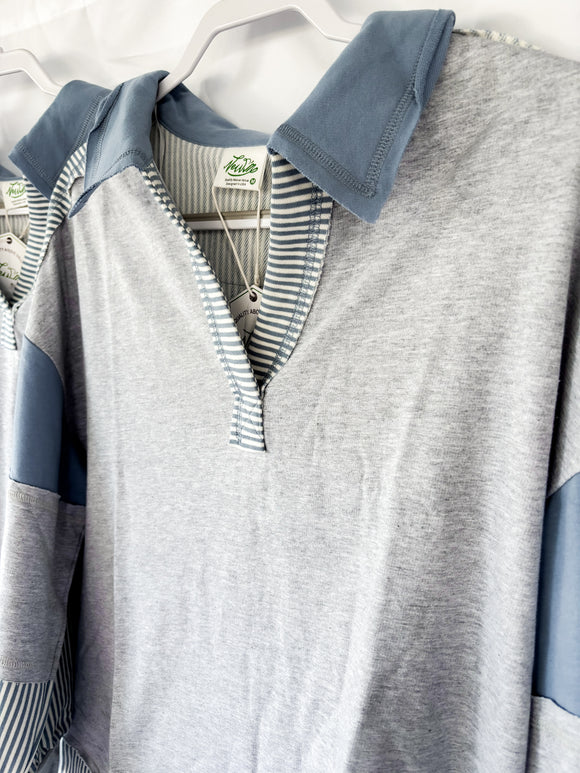 Just Like You Color Block Top