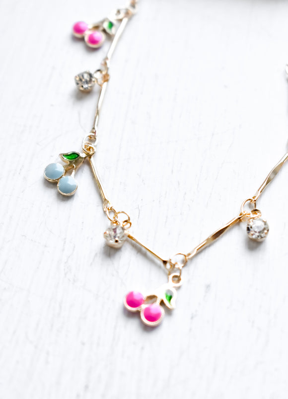 Cherry Charm Bracelet