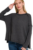 Charcoal Charm Top