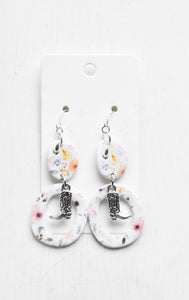 Cowgirl Boot Earrings