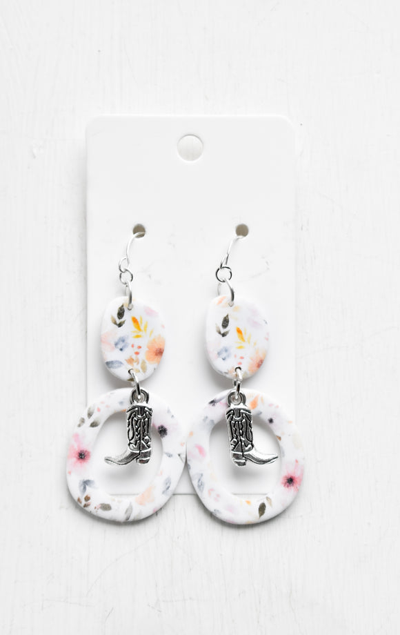 Cowgirl Boot Earrings