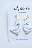 Goose Bow Earrings