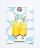 Butter Huggie Earrings