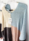 Color Block Cozy Sweater