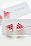 Watermelon Stud Earrings