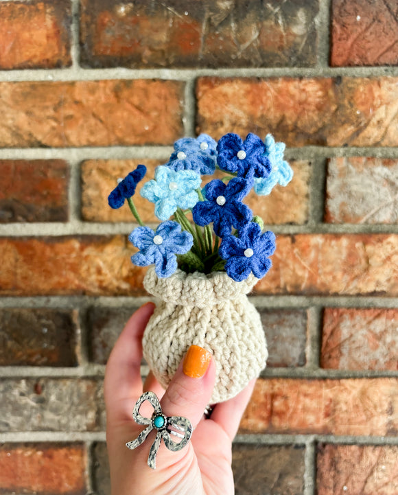 Crochet Flower Vase