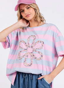 Daisy Patch Top