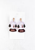 Vintage Snow Globe Earrings