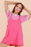 Mineral Washed Mini Dress