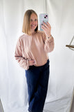 Caramel Stitched Top