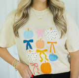 Pumpkin Bow Tee