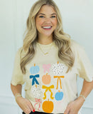 Pumpkin Bow Tee