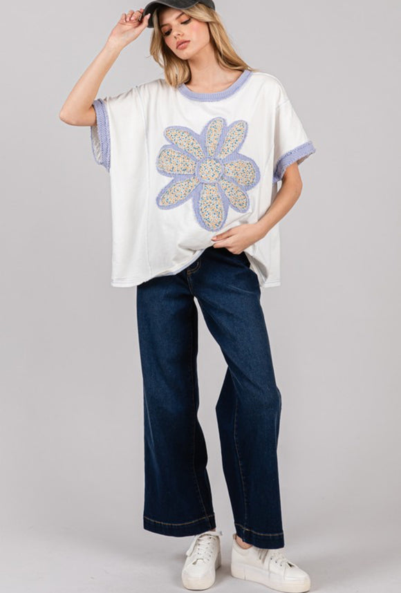 Sage + Fig Wide Leg Jeans