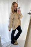 Charming Cable Knit Sweater