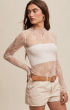 Lace Layering Top