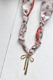 Scarf Charm Necklace