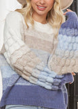 Bubbly Blue Sweater
