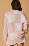 Checkered Pink Sweater