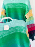 Bright Ombré Sweater