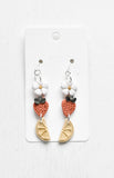 Floral Fruit Earrings
