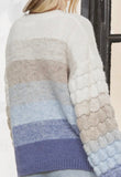 Bubbly Blue Sweater