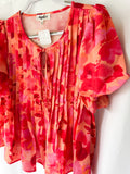 Bubble Floral Blouse