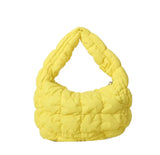 Yellow Cloud Mini Handbag
