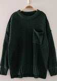 Forest Chunky Knit Sweater
