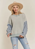 Dear Denim Sweater