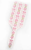 Striped Bow Hair Brush