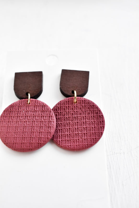 Knit Drop Earrings