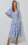 Blue Blossom Dress