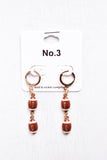 Football Drop Earrings