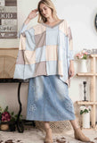 Bluebird Patched Top
